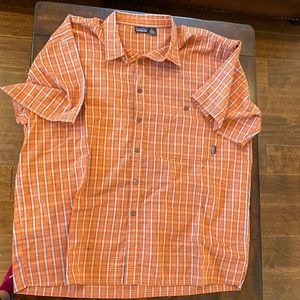 Patagonia short sleeve button down dress shirt